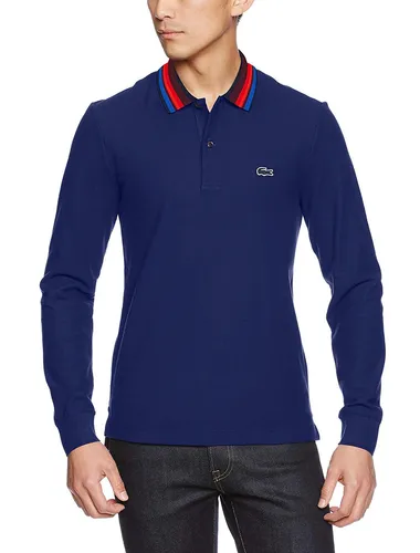 Áo Polo Dài Tay Lacoste PH 7139 00 HA7 Màu Xanh Blue Size FR 2 - Thời trang - Vua Hàng Hiệu
